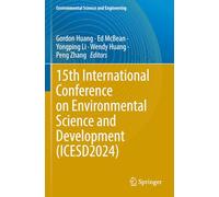 15th International Conference on Environmental Science and Development (ICESD2024)