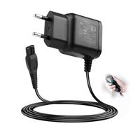 15V 0.36A 5.4W HQ8505 Chargeur Rasoir pour Philips 5000 MG5750 MG7790, MG7770, BG5020, Adaptateur Rasoir pour MG7720 Série, Tondeuse Barbe BG5020 avec Cordon d’Alimentation 1 M