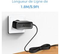 15V 2A Alimentation Chargeur Universel 5.5X2.1Mm 6.5X4.4Mm/ 6.5X3.0Mm/ 5.5X2.5Mm/ 4.8X1.7Mm/ 4.0X1.7Mm/ 5.5X3.0Mm Dc15V Adaptateur Secteur (15V 1A 0.8A 0.5A Compatible)[Z3455]