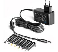 15V 2A Alimentation Chargeur Universel 5.5x2.1mm 6.5x4.4mm/ 6.5x3.0mm/ 5.5x2.5mm/ 4.8x1.7mm/ 4.0x1.7mm/ 5.5x3.0mm DC15V Adaptateur Secteur (15V 1A 0.8A 0.5A Compatible)