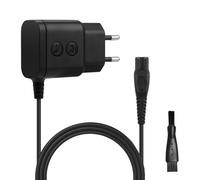 15V Chargeur Tondeuse Barbe pour Philips HQ8505 3000 5000 7000 9000 MG7790 MG5750 QP6620 QP6520 QP6510 Norelco One Blade Pro QC QG RQ Recharge Cable Cordon Adaptateur Alimentation Rasoir