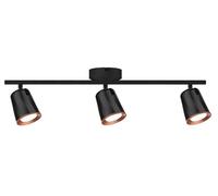 15W 3-Way LED Lampe Murale, 4000K, 1620lm, IP20, Noir - VT-818 218261