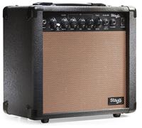 15W Amplificateur de Guitare Acoustique Avec Digital Reverb