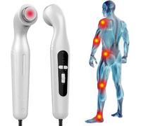 15W Appareil De PhysiothéRapie à Ultrasons, 3 Vitesses Masseur à Ultrasons avec Massage Double Profond 27/82mm, pour Soulager la Douleur Causée par les Lésions Musculaires et la Douleur