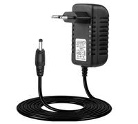 15W Bloc d'alimentation pour Echo Dot (3e/4e/5e gén), Echo Dot avec Horloge (3e/4e/5e gén), Echo Show 5(1re/2e gén), Echo Dot Kids Edition, Echo Pop/Spot, Fire TV Cube, 2M 12V 1.25A (Noir-15W)