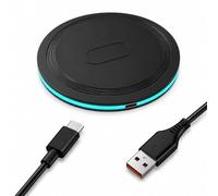 15W Chargeur sans Fil Rapide pour i-Phone 17/16/15/14/SE/XR | pour Google Pixel 8/8 Pro/7a/7/7 Pro/6/6 Pro/5/4/4XL Chargeur Induction, pour Galaxy S24 /S24 +/S23/S22/S21/S20/S10