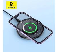 15w Chargeur Sans Fil Rapide Pour Iphone 16 15 14 13 Airpods Tapis De Charge Sans Fil Qi Visible Pour Samsung S22 S10 Xiaomi Lg