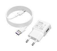 15W Chargeur USB, Chargeur RapideUSB Secteur avec Câble de chargeurType C 2M Compatible avec Samsung Galaxy A13,A33,A53,A34,S21,S20 FE,S10,S9,S8 Plus,Z Flip3,Z Fold3,M53 5G, et Autres Smartphones