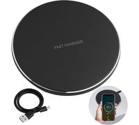 15w Fast Wireless Charger,Induction Charger Compatible With Android And Ios,For Devices With Built-In Wireless Charging Function