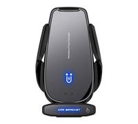 15W Qi Chargeur Induction Voiture Support Téléphone pour Isuzu D-MAX 2021, Chargeur Sans Fil Voiture Rapide avec Automatic Clamping Rotation 360° Compatible avec iPhone Samsung Etc Téléphone