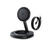 15w Qi2 Support De Chargeur Sans Fil Pliable Angle De Vision Réglable Magnétique Pour Iphone 16 15 14 13 Airpods 2e 3e Génération Pro