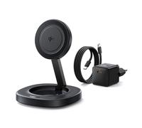 15w Qi2 Support De Chargeur Sans Fil Pliable Angle De Vision Réglable Magnétique Pour Iphone 16 15 14 13 Airpods 2e 3e Génération Pro