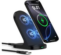 15w Samsung Wireless Induction Charger For Samsung Galaxy S25 Ultra/S24/S23/S22/S21,Google Pixel 9/9 Pro/8/7/6x,Iphone Fast Charging Station Wireless Charger For Iphone 16/15/14/13