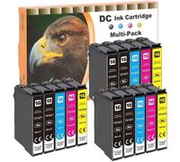 15X Cartouches D'Encre Remplacement Pour Epson 16 16Xl Pour Epson Workforce Wf-2750 Wf-2760 Wf-2660 Wf-2650 Wf-2630 Wf-2540 Wf-2530 Wf-2510 Wf-2010 (6 Noir/3 Cyan/3 Magenta/3 Jaunes)