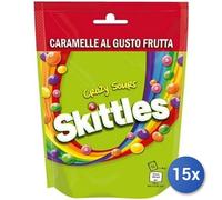 15X Multipack Bonbons Skittles Crazy Sours Gr 136