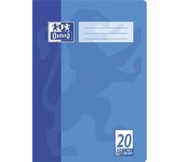 15x Oxford 100050306 cahier d'école DIN A4 linéature 20 vierge 16 feuilles