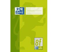 15x OXFORD 100050370 Lineatur 8f cahier d'écolier DIN A5 rugueux 16 feuilles