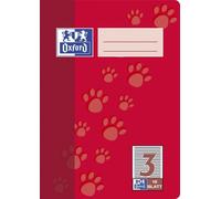 15x Oxford 100050408 Cahier d'école Junior "Tatzen" DIN A5 Lineature 3