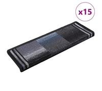 15x Tapis d'Escalier Autocollants Beige Protecteur Moquette Marche vidaXL