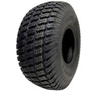 Parnells - 1 Pneu de Tondeuse à Gazon Sans Chambre à Air, 15x6.00-6 - Diamètre 367 mm, Largeur 160 mm, 259 kg, 4 Plis P332 Wanda Grass Tire - E-Marked, Road Legal