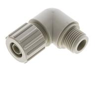 15x9mm & G1/2'' Raccord à compression coude en PP avec filetage mâle 10 bar PVC et PA