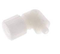 15x9mm & G1/8'' PVDF Raccord à compression coude avec filetage mâle 10 bar PVC et PA