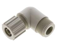 15x9mm & G3/4'' Raccord à compression coude en PP avec filetage mâle 10 bar PVC et PA