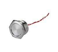 16/19/22mm Concave Head Piezo Switch Momentary On Off With AWG26 300MM Wires NWPNLXEA(16mm Concave Head)