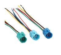 16/19MM Metal Push Button Switch 20PCS/Lot for 16/19MM E Series Bicolor Metal Push Button 6 Wires Harness Cable with 150MM Cable NWPNLXEA(19MM)