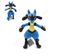 16-31 cm Pokemon debout Lucario brillant Peluche poupée mignon Mega Riolu Animal Peluche qualité Peluche jouet enfants Halloween cadeaux-Lucario
