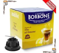Thé au Citron Capsules Dolce Gusto Caffè Borbone Infusion Thé Noir Aromatisé