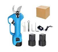 16.8V sécateur sans fil Lithium-ion sécateur efficace ciseaux électriques bonsaï branches électriques outils de jardin SC-8603,Taille de précision(Two batteries(BOX))