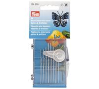 Prym Tapestry + Chenille Needles Assorted No. 18-22 Silver col with Threader