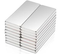 16 Aimants en Néodyme Extra Puissants 20x8x1.5mm - Pour Tableau Magnétique et Placard de Cuisine - Terres Rares Super Puissants