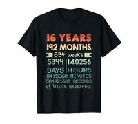 16 Ans d'être Une légende géniale pour Son 16e Anniversaire T-Shirt