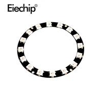 16 bit LED round Module WIFI sans fil ESP8266 ESP-01, Module de contrôleur de panneau de lampe LED rvb WS2812 pour kit d'affichage LED électronique Arduino DIY