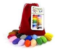 16 Cailloux Crayons Sachet ROUGE Crayon Rocks G