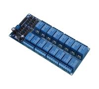 16 canaux relais module carte microcontrôleurs interfaces relais d'alimentation avec optocoupleur LM2576 Module domotique