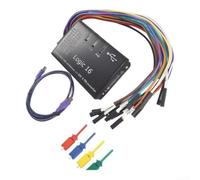 16 canaux USB pour analyseur logique Taux d'échantillonnage 100 m Outil de débogage de signal numérique pour FPGA pour analyse logicielle PC Arduino