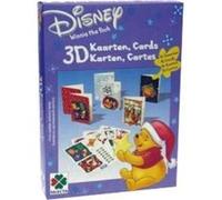 16 cartes de Noël 3D ''Winnie L'Ourson'' Disney