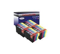 16 Cartouches Compatibles pour Epson Stylus SX230, SX235, SX235W remplace Epson T1281 T1282 T1283 T1284 -