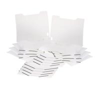 16 chemises plastiques à rabats et élastiques - Transparent General Office