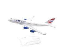 16 Cm pour British Airways Truncatum Boeing B777 Modèle d'avion en Métal Moulé sous Pression 1: 400 Modèle d'avion Préfabriqué Avion moulé sous Pression(One World B747)