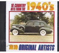 16 COUNTRY HITS FROM THE 40'S / VARIOUS - 16 Country Hits from The 40's/Various
