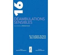 16 déambulations sensibles : De l'esthétique des mathématiques
