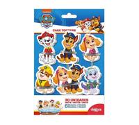 16 DÉCORS PICS À GÂTEAU PAT PATROUILLE