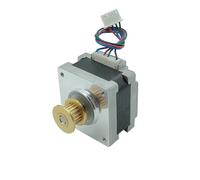 16 démarreurs électroniques pas à pas 39 mm DC 12 V-24 V 2 phases 4 fils démarreur électronique pas à pas 1,8 degrés 20T poulie pour imprimante 3D machine de gravure CNC WWECCQIJ