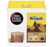 16 Dosettes pour Dolce Gusto Nesquik 256G - Lot De 4