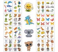 16 Feuilles Temporaire tatouage enfant fille ephemere tattoo tattoos kids girls boys