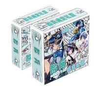 16 Gen Shin Cadeaux Box | Anime Game Figurine Stand, Autocollants, Badge, Poster, Porte-clés, Bracelet | Gen Shin Impact Merch Collections pour Les Fans (W)
